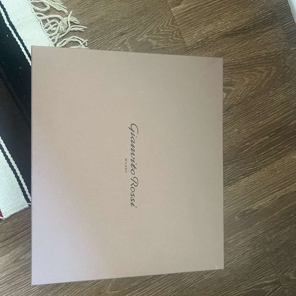 Gianvito Rossi Blush Pink Shoe Box